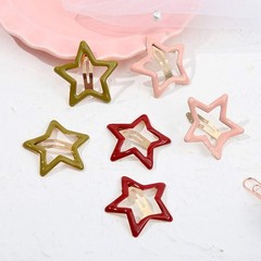12 Pcs Metal Snap Hair Clips Star Hair Barrettes Hair Accessories for Women G…