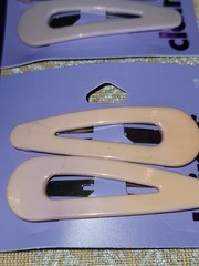 3 Claire’s pastel hair clip sets so one Total Of 11 Items NWT