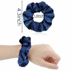 Lot Hair Scrunchies Velvet Elastic Hair Bands Scrunchy Rope Ties For Women Girl