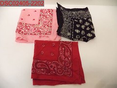 Tare & Stain, 11 Pack Unisex Adult Multicolored & Print Bandanas, Mulit Size