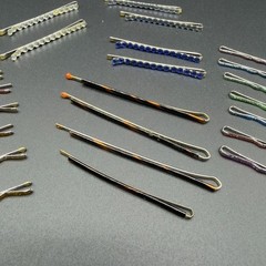 Vintage & Modern Decorative Bobby Pins Lot | Rhinestone Enamel Hair Pins