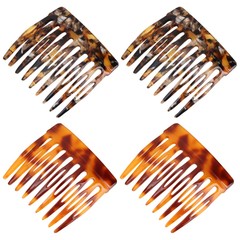 French Hair Combs for Women, Decorative Comb Clips for Fine Hair, Small Side