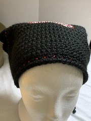 bandana headband, Handmade, Crochet, Braves, One Size Fits All