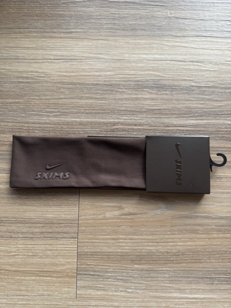 Nike x Skims Brown Headband Kim Kardashian Brand New 100% Authentic