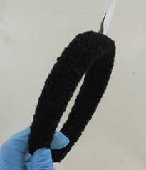 New Time and Tru Top Sherpa Headband – Black