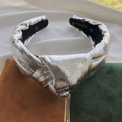 Alicia Bonnie Headband The Precious Metals silver metallic everyday wear