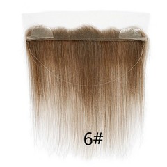 13inx2in Lace Front Hairline Topper 100% Human hair with Strap to fix, 14″