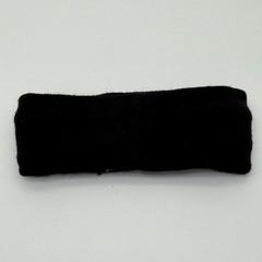 Vintage Disney Mickey Mouse Black Headband Ear Warmer Embroidered Character