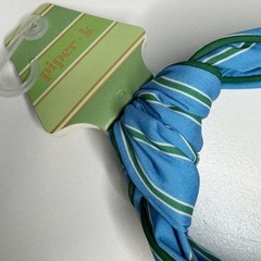 Piper Blue and Green Headband. NWT. One Size. Preppy. Classic. Stripe