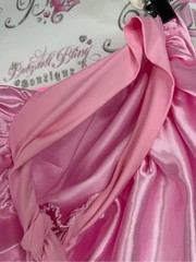 Hair turban wrap sleeping lounge shiny Satin Pink Durag Headwrap