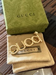 Gucci Crystal EmbellishEd Hair Clip