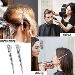 500x Silver Metal Duck Bill Hair Clips for Women -Hair Styling,Hair Coloring LOT
