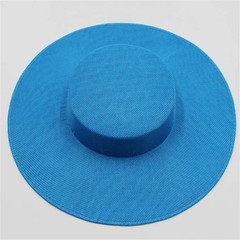 Ladies Wedding Fascinator Hat Wide Brim Derby Party Headpiece Hair Accessory