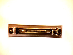 Vintage Style Rectangular Hair Barrette Rhinestones