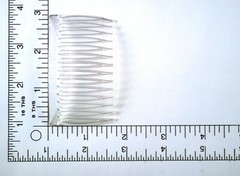 8 Combs x Good Hair Days Clear Grip Tuth Sidecombs Tucks Made in USA, 4 Sets