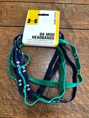 Under Armour Mini Headbands 6 Pack, 50 Packs Available, Team Sports UA Logo NWT