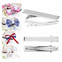 100/200/300x Silver Single Prong Alligator Metal Clips 1.75″ Hair Bow Clips Bulk