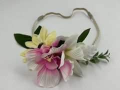 Icing Claires Headband Braided Spring Flowers Womens Hair Accessory No Tags