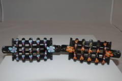 1 New Gorgeous flowers Hair Clip Hand made Painted Hair Accessories US Seller