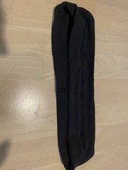 Lululemon Black Nylon/Spandex Stretch Logo Headband, Solid Women’s Activewear