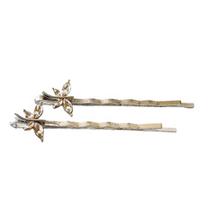 Light Brown Dragonfly Hair Pin, Hair Pins For Woman, Womens Hair Clip, Womens Bo
