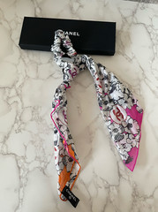New Chanel Headwear Hair Band Hair Tie Accessory Scrunchies Scarf Accessories