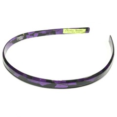 French Fashion Hair Accessory Thin Headband Wahba Caroline Snow Made in France