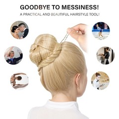 100 PCS 20 Inch Beige Elastic Edge Mesh Invisible Hair Nets Ballet Dance