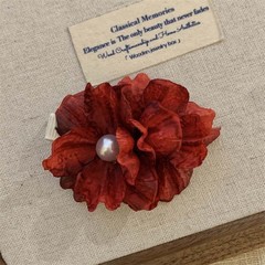 Delicate Flower Peony Hair Clip Eye Catching Accessory for Any Hairstyle