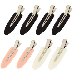8 Pieces No Bend / No Crease Hair Clips Styling Duck Bill Clips No Dent Alligato