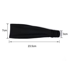 HEADBAND Thin Stretch Sports Yoga Gym Hair Band Wrap Sweatband Womens Mens