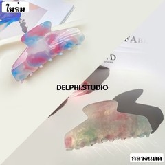 Hot ! Personalized Hair Claw Clip Custom Name color change by UV light 11 cm I