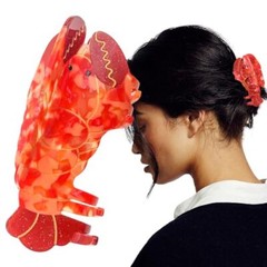 Acrylic Lobster Hair Claw Clip for Girls Large Cute Cellulose Acetate Lobster