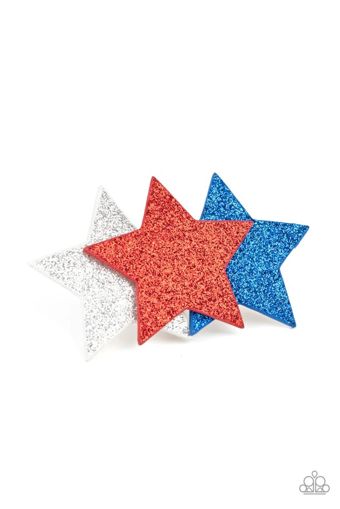 Paparazzi Hair Accessory – Happy Birthday America – Multicolor