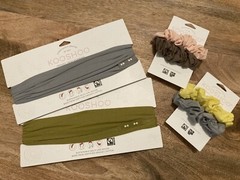KOOSHOO Organic Cotton Hair Headbands and/or Scrunchies – PICK 2
