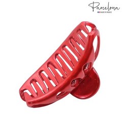 Parcelona French Rain Drop Small 2 3/4″ Celluloid Jaw Hair Claw for Women