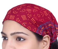 US STOCK 10 Pieces Women Rayon Headband Wide Hairband Bandana Lot Wrap Band Yoga