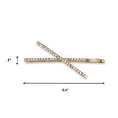 Scunci Value Pack Bobby Pins, All Hair, Gold, 20 Count – NEW