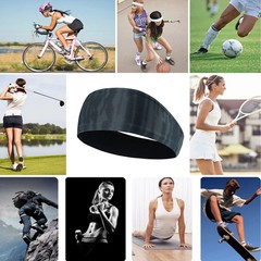 Sweat Absorbing Headband Moisture Wicking Sweatband Sport Headband for Men Women