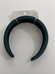 Hive & Co. Headband Dark Green, Hair Accessory, Faux Leather