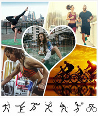 Travel Fitness Yoga Sport Workout Elastic Wide Headband Sweatband for Men Women