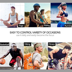 Basketball Sports Headband Moisture Wicking Sweatband for Men Women Running Cycl