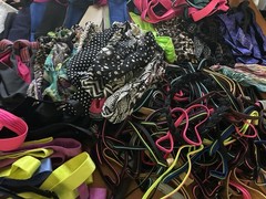 450 Scunci Goodyl Slip Grip Flat Elastic Soft Wide Mix Headbands