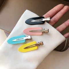 4Pcs Chic No Bend No Crease Makeup Hair Styling Mark Hair Clips Women Girl Bangs
