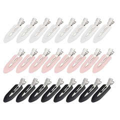 24 Pcs Creaseless Hair Clips, No Bend No Crease Flat Hair Clips for Women – Hair