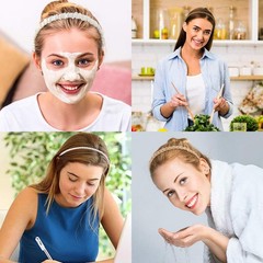 AHONEY 7 Pack Trendy Non-Slip Headbands – Fashion Accessories