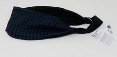 Lululemon Nulu Reversible Headband One Size MHBL/BLK Black and Black Blue Print