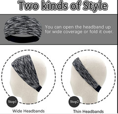 Yoga Sweatband Hair Band Hair Band Running Sports Headband for Men Women Workout