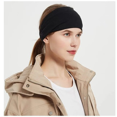 Mens Women Sweat Sweatband Headband Stretch Sports Head Band Yoga Gym Running