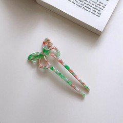 Korean U-shaped Butterfly Hair Stick Simple Temperament Acetate Hairstyle Tools,